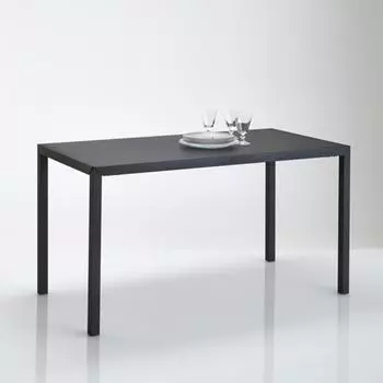Обеденный столик Hiba черного цвета