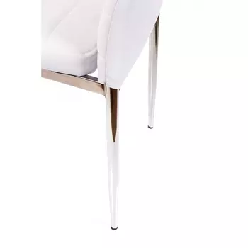 Обеденный стул белого цвета