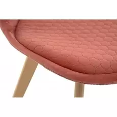 Обеденный стул Bonuss Coral кораллового цвета