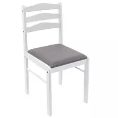 Обеденный стул Camel бело-серого цвета