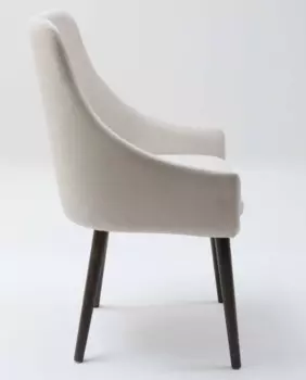 Обеденный стул Dafna с высокими подлокотниками