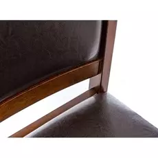 Обеденный стул Goodwin черно-коричневого цвета