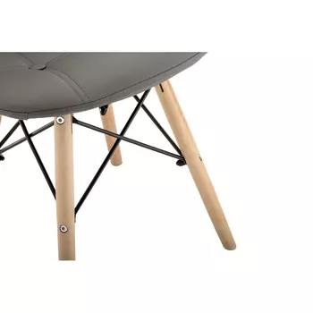 Обеденный стул Kvadro серого цвета