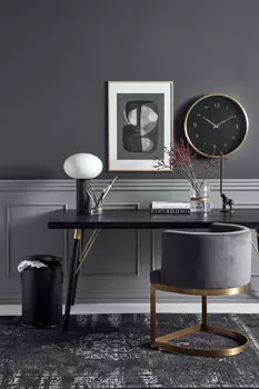 Обеденный стул Lounge серого цвета