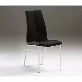 Обеденный стул Malibu с черной тканевой обивкой