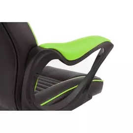 Офисное кресло Leon с зеленой отделкой