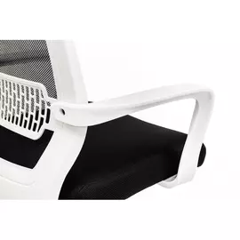 Офисное кресло Lion черно-белого цвета