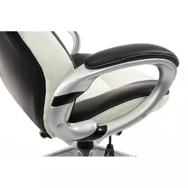 Офисное кресло Navara кремово-черного цвета