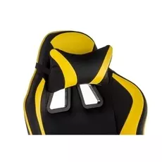 Офисное кресло Racer черно-желтого цвета