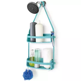 Органайзер для душа Flex голубого цвета