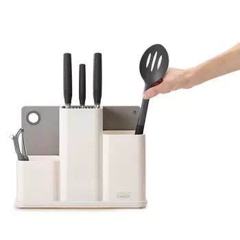 Органайзер для кухонной утвари настольный Counterstore белого цвета