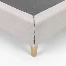 Основание кровати Nikos бежевого цвета 150x190