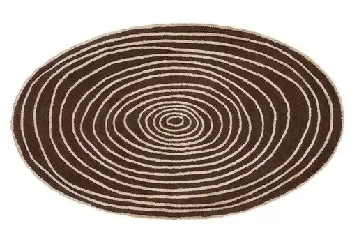 Овальный ковер Laps из шерсти и вискозы 135x170