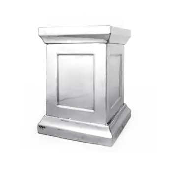 Пьедестал Hedonic серебряного цвета