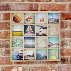 Панно для фотографий Umbra Gridart дерево