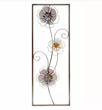 Панно Flowers из железа