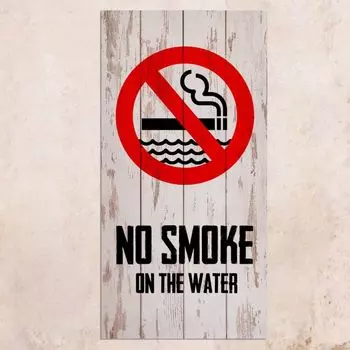 Панно на дереве no Smoke on The Water 40х80