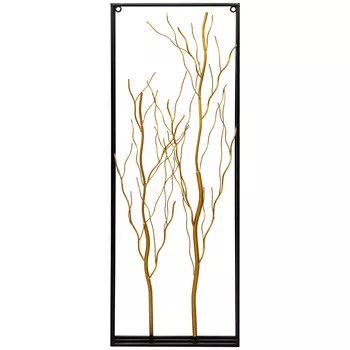 Панно родант черно-золотого цвета