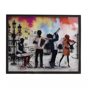 Панно уличные музыканты