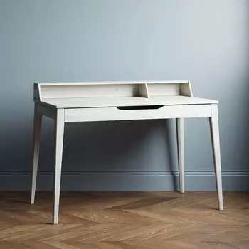 Письменный стол Buro 120х80 с белым ящиком