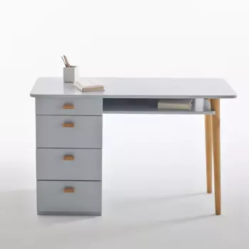 Письменный стол Jimi серого цвета