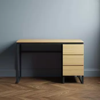 Письменный стол Joseph 120х60 цвета натуральный дуб