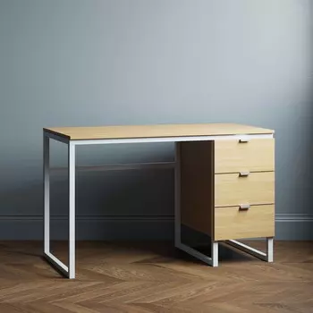 Письменный стол Joseph New 140х70 цвета натуральный дуб