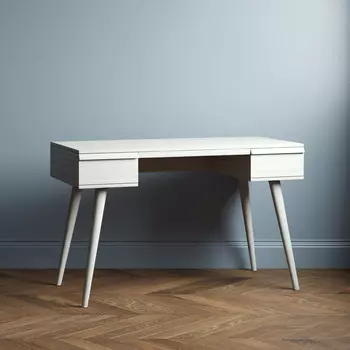 Письменный стол Lina Table 120х60 с ящиками цвета пепельный орех