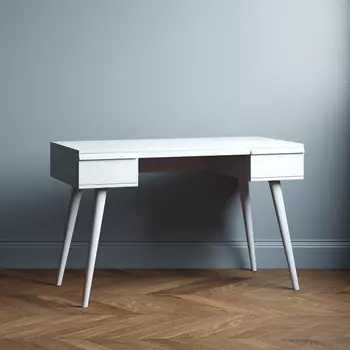 Письменный стол Lina Table 140х60 с ящиками цвета пепельный орех