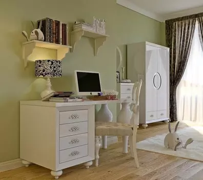 Письменный стол Palermo белого цвета