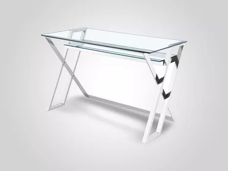 Письменный стол со стеклянной столешницей