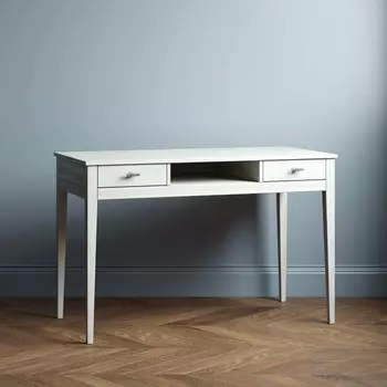 Письменный стол Ustas-1 140х60 с двумя ящиками черного цвета