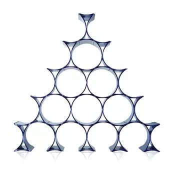 Подставка для бутылок Infinity синего цвета