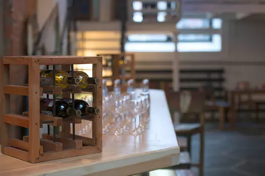 Подставка для вина мини на девять бутылок