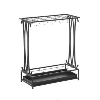 Подставка для зонтов черного цвета