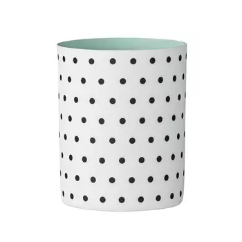 Подсвечник черный горох из фарфора