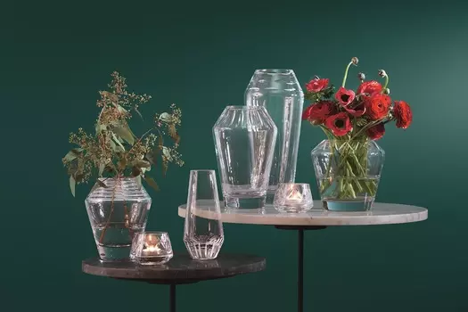 Подсвечник для чайной свечи Frieze из выдувного стекла