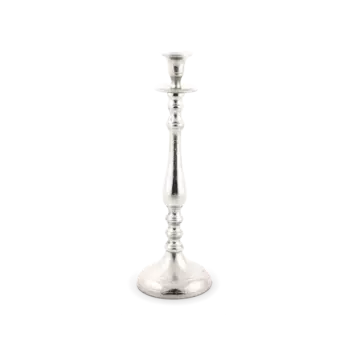 Подсвечник Draad из металла серебристого цвета