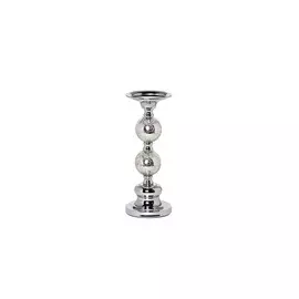 Подсвечник металлический со стеклом