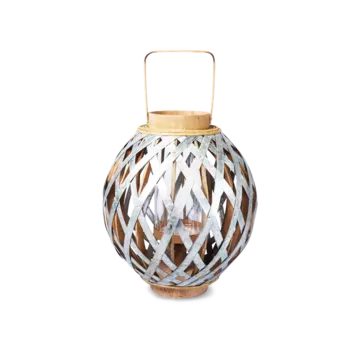 Подсвечник напольный Netus Pila из металла и дерева