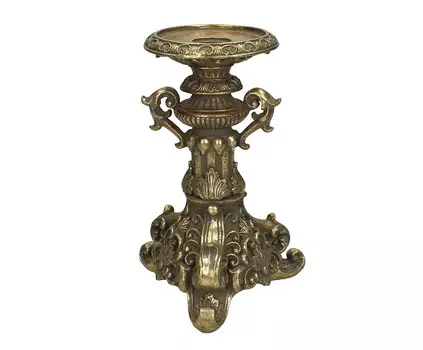 Подсвечник золотого цвета