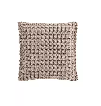 Подушка Gan Gofre Terracotta терракотового цвета