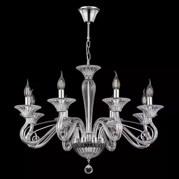 Подвесная люстра Acqua из прозрачного стекла