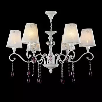 Подвесная люстра Adelaide с плафонами белого цвета