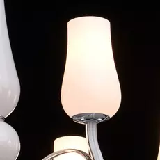 Подвесная люстра элла белого цвета