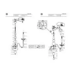 Подвесная люстра элла цвета хром