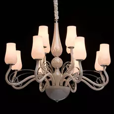 Подвесная люстра элла жемчужного цвета