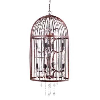 Подвесная люстра Ambrose с хрустальными подвесками