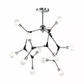 Подвесная люстра Anima цвета хром