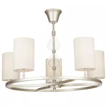 Подвесная люстра Armony с бежевыми абажурами